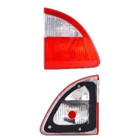 Ford Galaxy 2000 2003 LH Rear Lamp, Inner, On Boot Lid