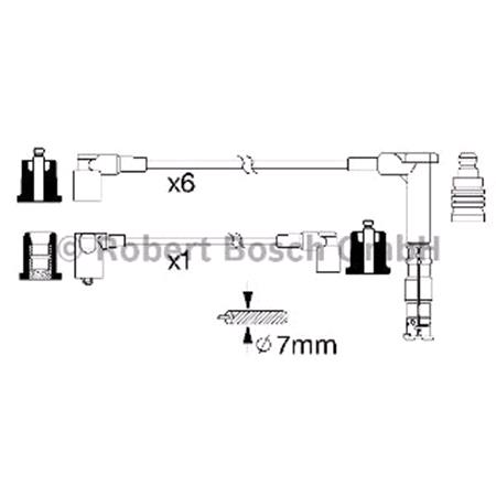Bosch Ignition Leads   0986356314