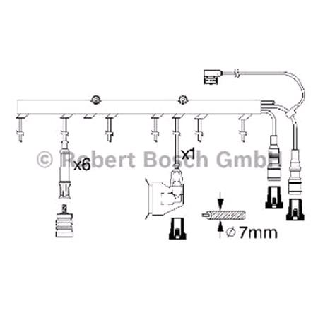 Bosch Ignition Leads   0986356323