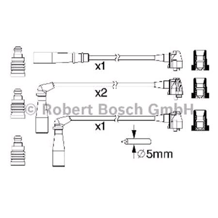 Bosch Ignition Leads   0986357171