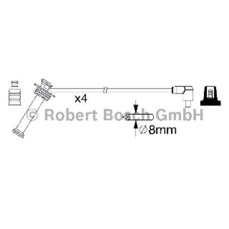 Bosch Ignition Leads   0986357208