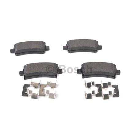 Bosch Rear Brake Pads (Full set for Rear Axle)   0986424124