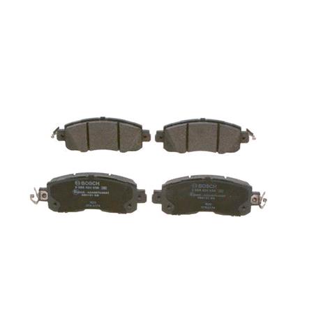 Bosch Front Brake Pads (Full set for Front Axle)   0986424638