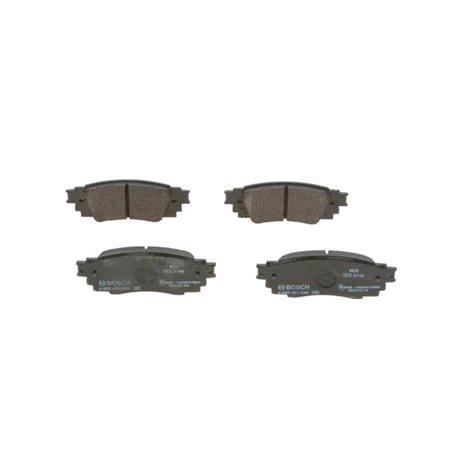 Bosch Rear Brake Pads (Full set for Rear Axle)   0986424840