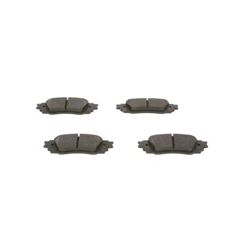 Bosch Rear Brake Pads (Full set for Rear Axle)   0986424840