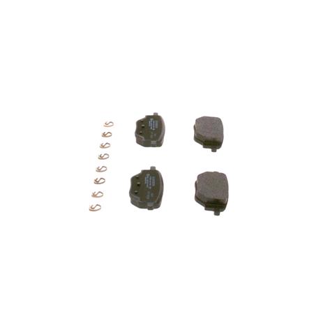 Bosch Rear Brake Pads (Full set for Rear Axle)   0986424988