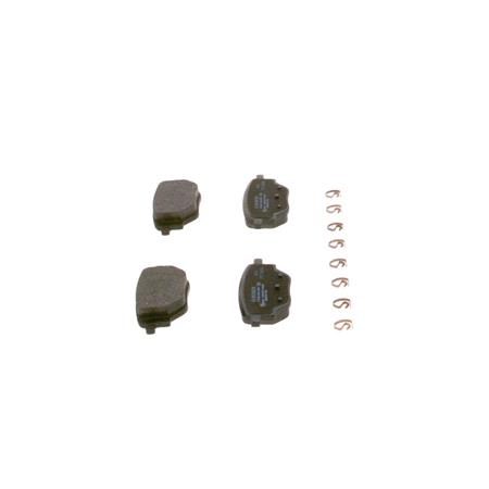 Bosch Rear Brake Pads (Full set for Rear Axle)   0986424988