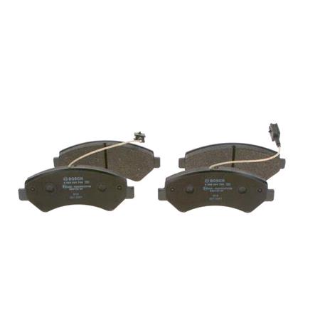 Bosch Front Brake Pads (Full set for Front Axle)   0986494799
