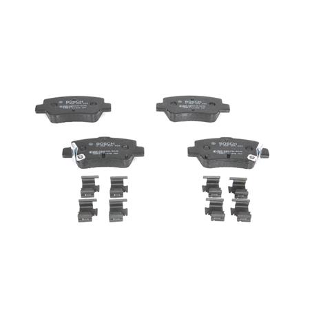Bosch Rear Brake Pads (Full set for Rear Axle)   0986494933