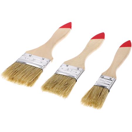 PAINT BRUSHES 3PCS 1" 1.5" 2"