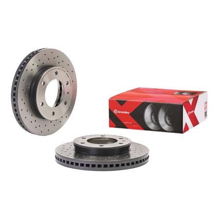 Brembo Front Axle Brake Discs (Pair)   Diameter: 302mm   09.C424.1X