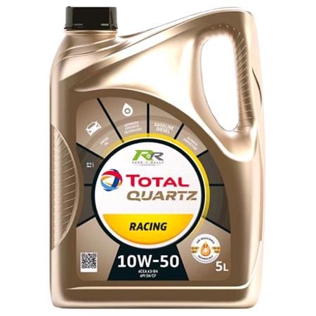 TOTAL Quartz Racing 10w50 Fully Synthetic Engine Oil   5 Litre