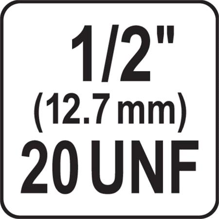 PILOT DRILL THREAD  1/2'  CHUCK HEX 10MM
