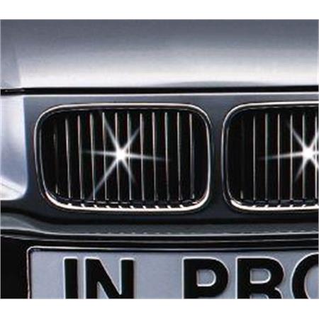 BMW 3 Series (E90) 2005 2008 Chrome Grille Adapter Set