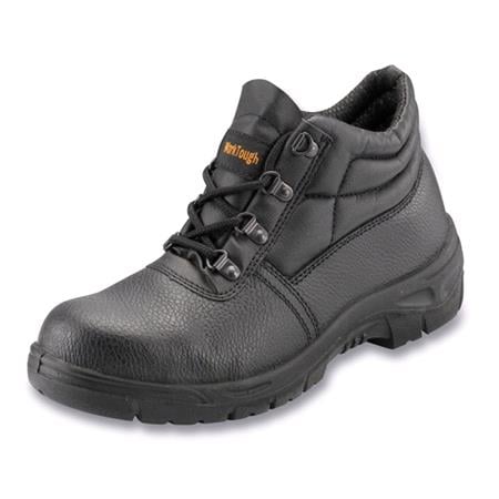 Safety Chukka Boots (Steel Midsole)   Black   uK 8
