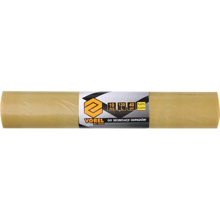 WASTE BAGS FOR PLASTIC 120L 10PCS