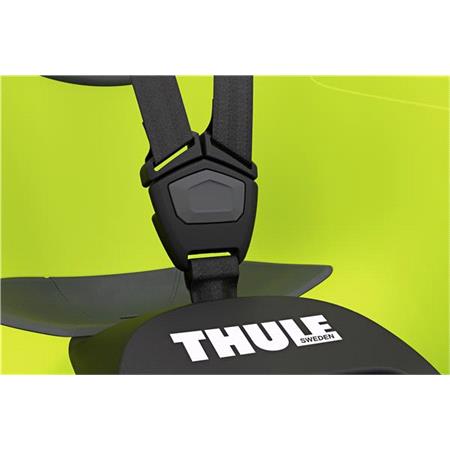 Thule Ride Along Lite 2   Rear Frame Mounted Child Bike Seat   Zen Lime