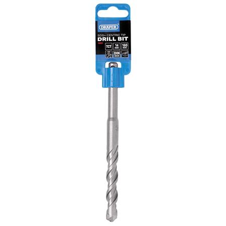 Draper 10027 SDS Plus Centric Tip Drill Bit, 14.0 x 160mm