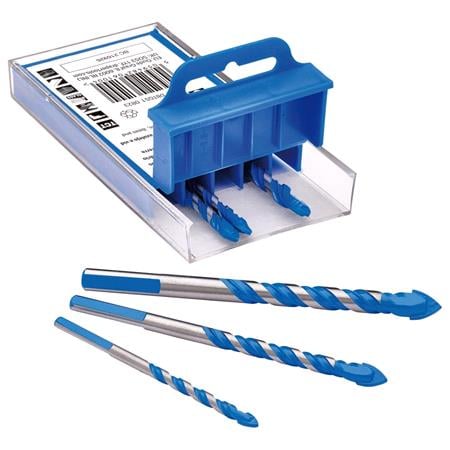 Draper 10072 Tile and Glass Drill Bit Set   6 Piece