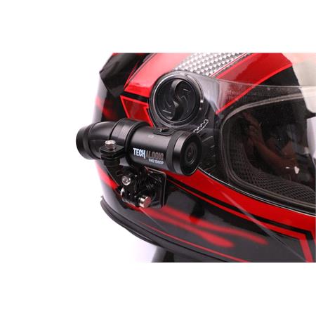 TechaLogic DC 1 Helmet Cam   Front and Rear Recording