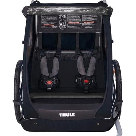 Thule Coaster XT 2 Seat Bicycle Trailer & Stroller   Black