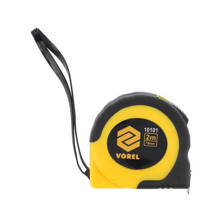 MEASURING TAPE YELLOW BLACK  2Mx16MM