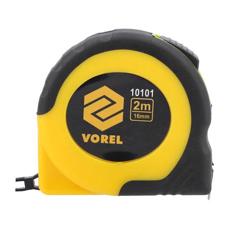 MEASURING TAPE YELLOW BLACK  2Mx16MM