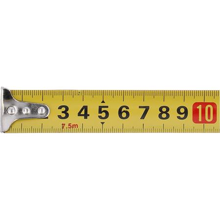 MEASURING TAPE YELLOW BLACK 7.5Mx25MM