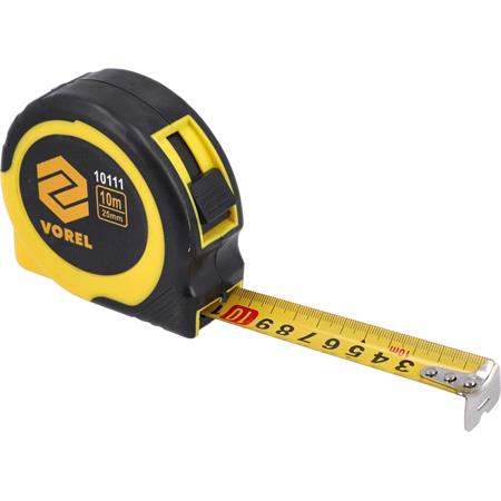 MEASURING TAPE YELLOW BLACK 10Mx25MM