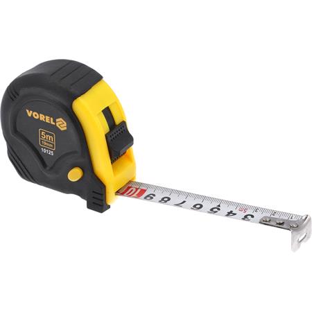 MEASURING TAPE RED BLACK 5Mx19MM