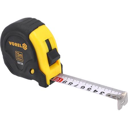 MEASURING TAPE RED BLACK 7.5Mx25MM