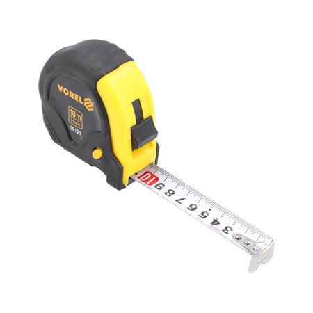 MEASURING TAPE RED BLACK 10Mx25MM