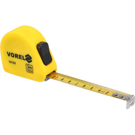 MEASURING TAPE YELLOW SOFT 3Mx16MM