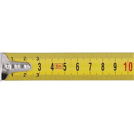 MEASURING TAPE YELLOW SOFT 8Mx25MM