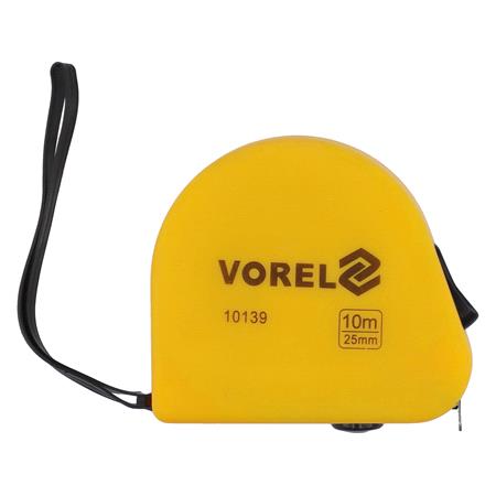 MEASURING TAPE YELLOW SOFT 10Mx25MM
