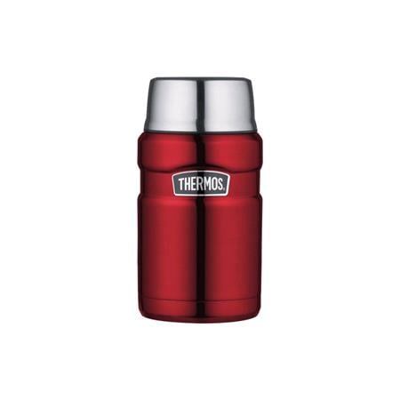 Thermos Stainless Steel King Food Flask   710ml   Red