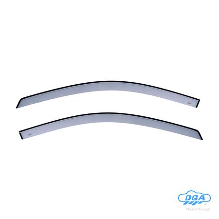DGA Front Stick On Wind Deflectors For Audi A3, 2003 2012