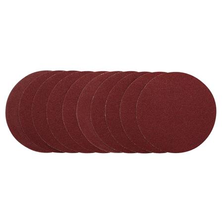 Draper 10229 Sanding Discs, 200mm, 40 Grit (Pack of 10)