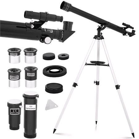 UNIPRODO Telescope Astronomical Lens Refractor 900mm   f / 15   60mm Diameter