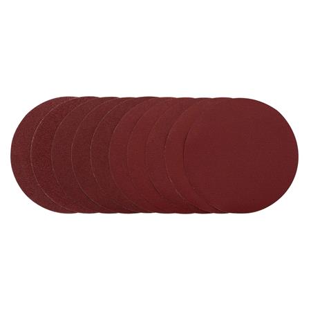 Draper 10364 Sanding Discs, 200mm, Assorted Grit (Pack of 10)