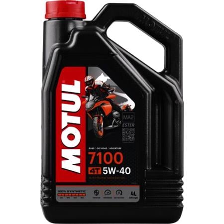 MOTUL Motorbike Engine Oil 7100 5W 40 4T   4 Litre