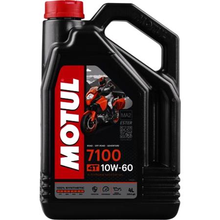 MOTUL Motorbike Engine Oil 7100 10W 60 4T   4 Litre