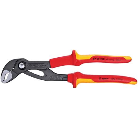 Knipex 10644 VDE Fully Insulated Cobra Waterpump Pliers (250mm)