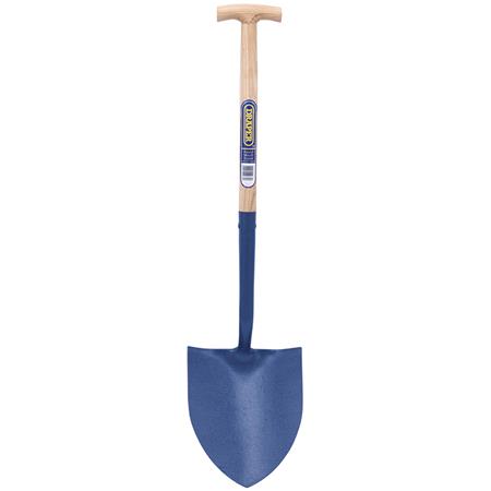 Draper Expert 10875 Solid Forged Round Mouth T Handle Shovel with Ash Shaft