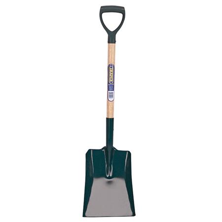 Draper 10904 Square Mouth Builders Shovel with Hardwood Shaft