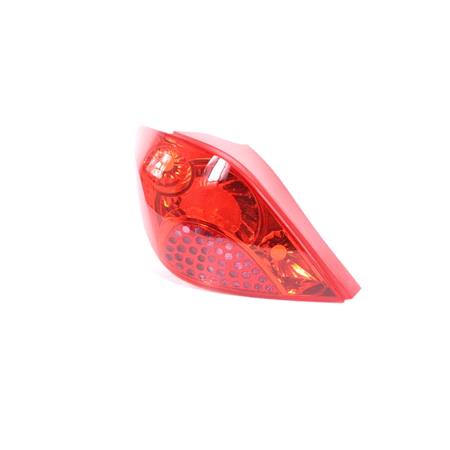 Left Rear Lamp (Hatchback) for Peugeot 207 Van 2006 2009