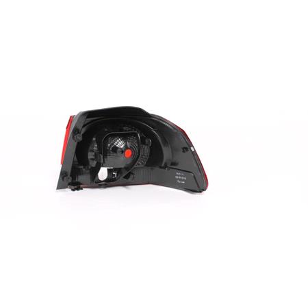 Left Rear Lamp (Dark Red Type, Outer, On Quarter Panel, Supplied Without Bulbholder) for Volkswagen GOLF VI 2009 on