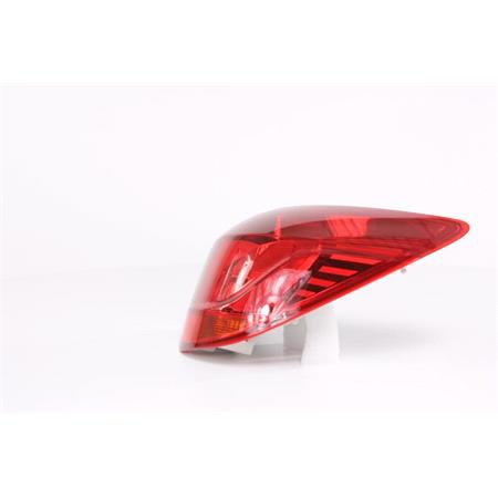 Right Rear Lamp (Outer, On Quarter Panel, 5 Door Hatchback, Standard Red, Supplied Without Bulbholder) for Vauxhall ASTRA Mk VI 2010 2015