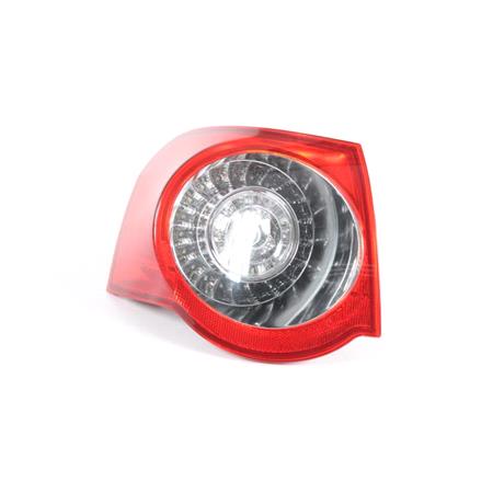 Left Rear Lamp (Estate, Outer, On Quarter Panel, Original Equipment) for Volkswagen PASSAT Estate 2005 2010