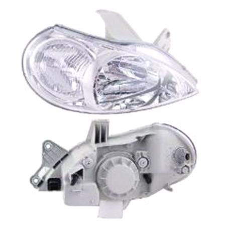 Right Headlamp (With Load Level Adjustment, Supplied With Motor) for Kia Rio 2001 2002